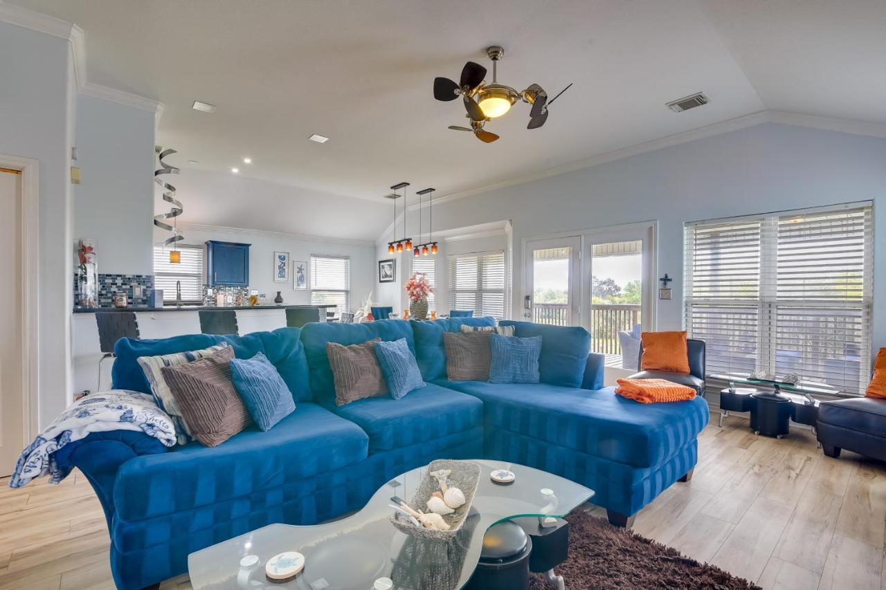 הוילה Galveston Escape With Entertainment Patio And Deck! מראה חיצוני תמונה