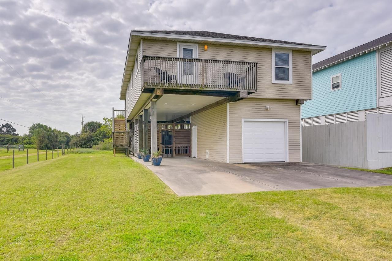 הוילה Galveston Escape With Entertainment Patio And Deck! מראה חיצוני תמונה