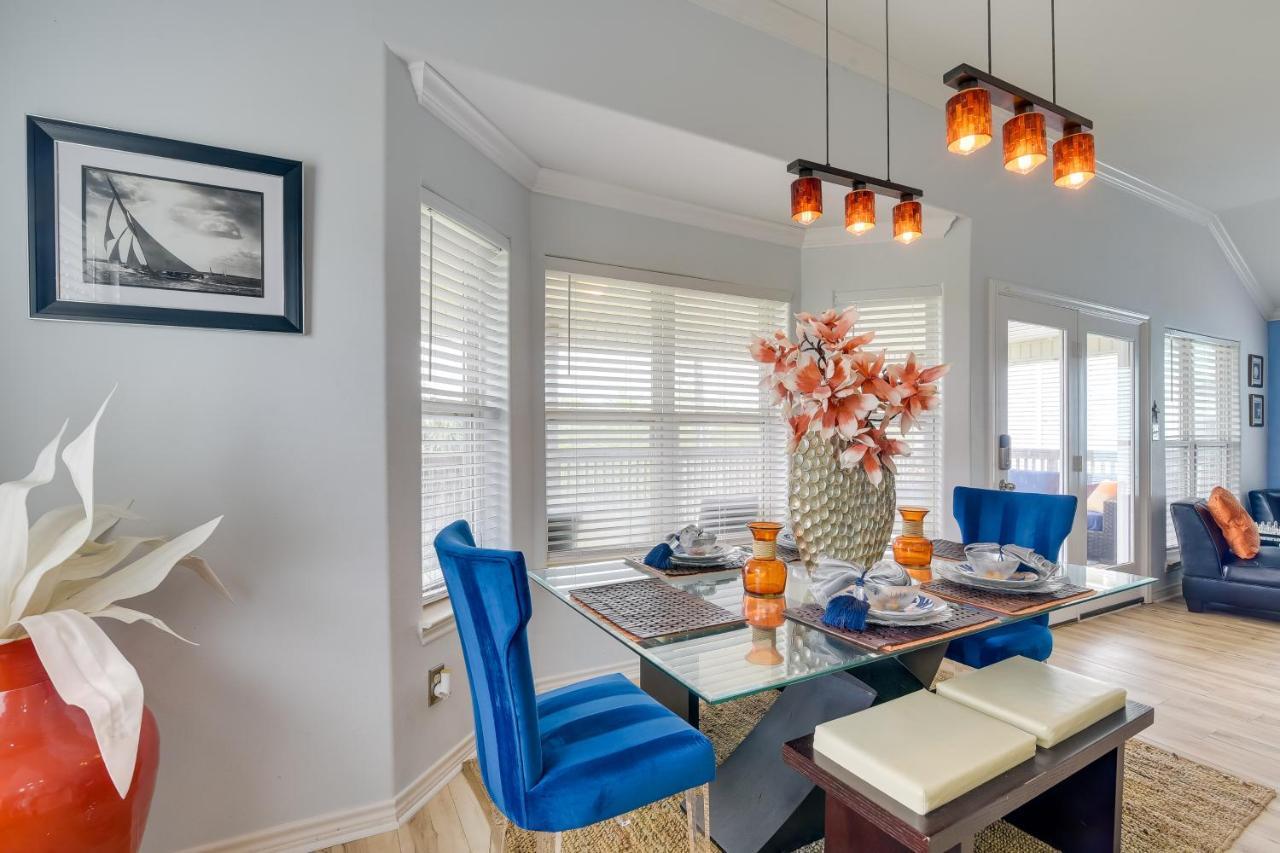 הוילה Galveston Escape With Entertainment Patio And Deck! מראה חיצוני תמונה